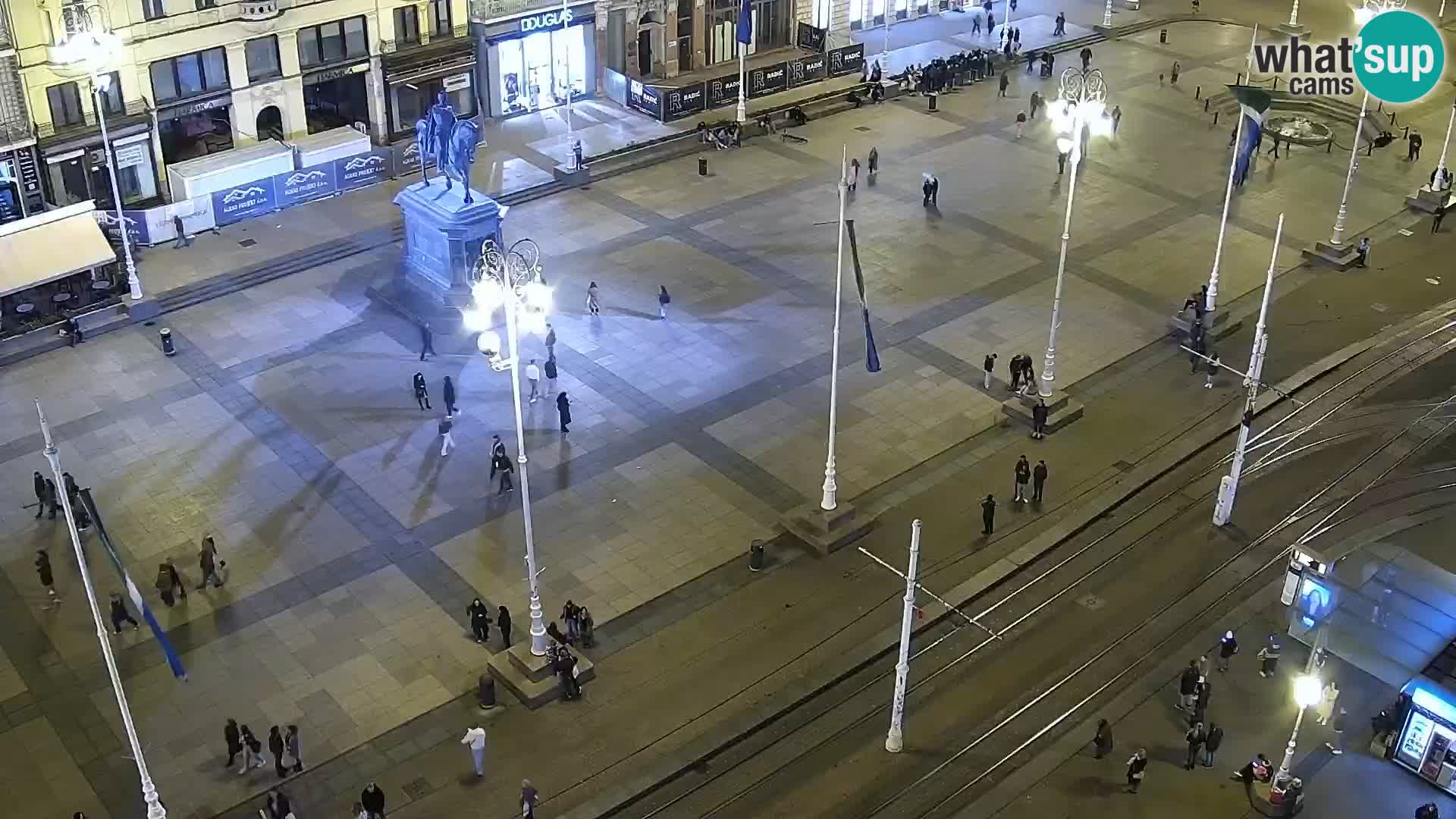 LIVE Webcam Zagreb Hotel Dubrovnik | Ban Jelačić square