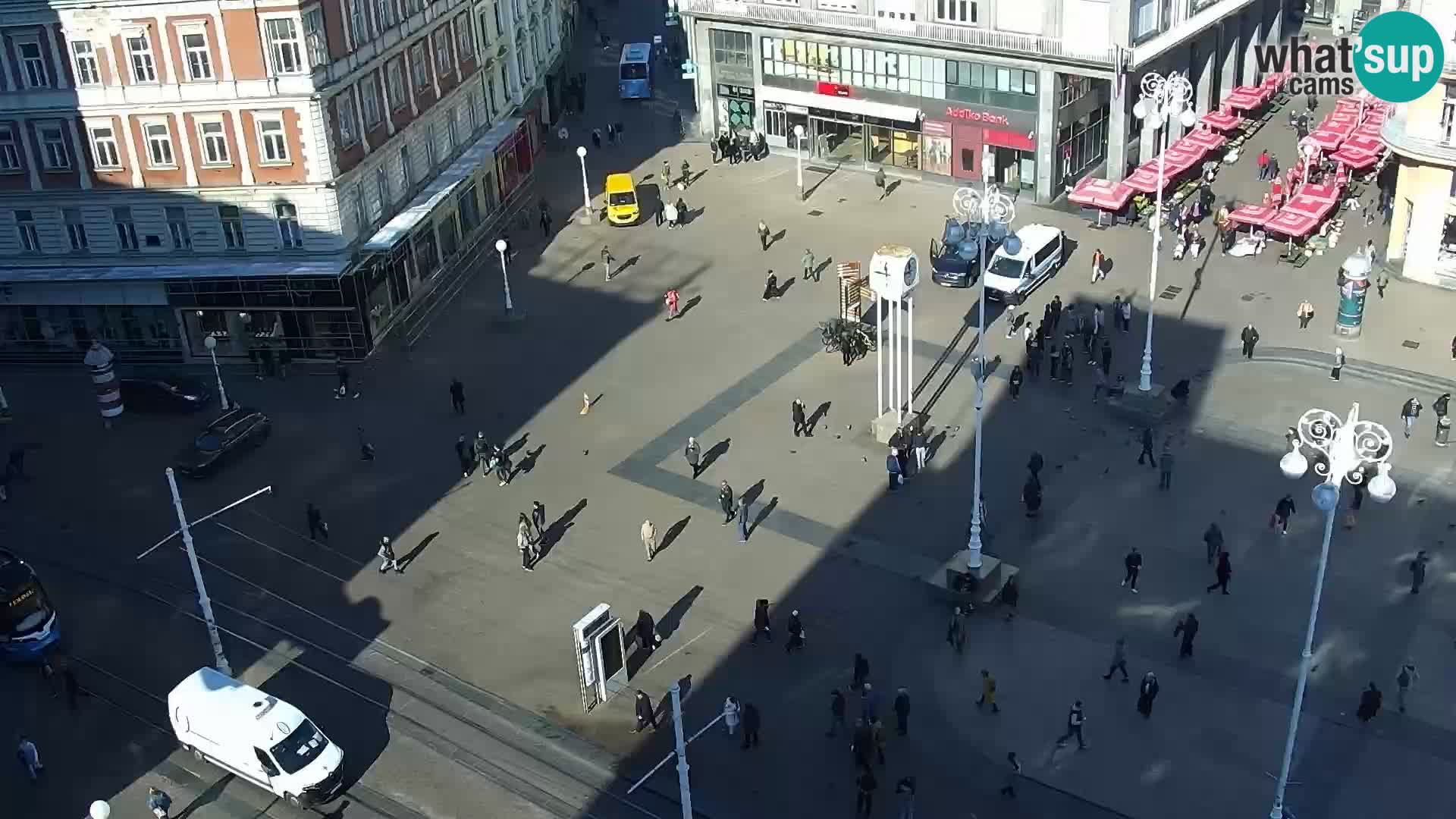 Ban Jelačić Platz Live webcam Zagreb – Hotel Dubrovnik