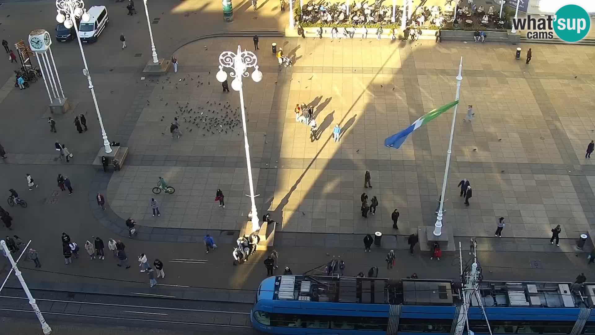 Piazza Ban Jelačić livecam Zagreb – Hotel Dubrovnik