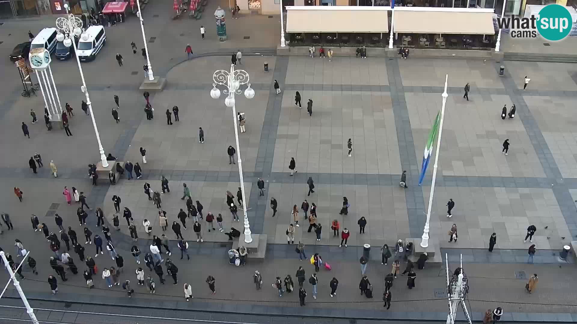 LIVE Webcam Zagreb Hotel Dubrovnik | Ban Jelačić square