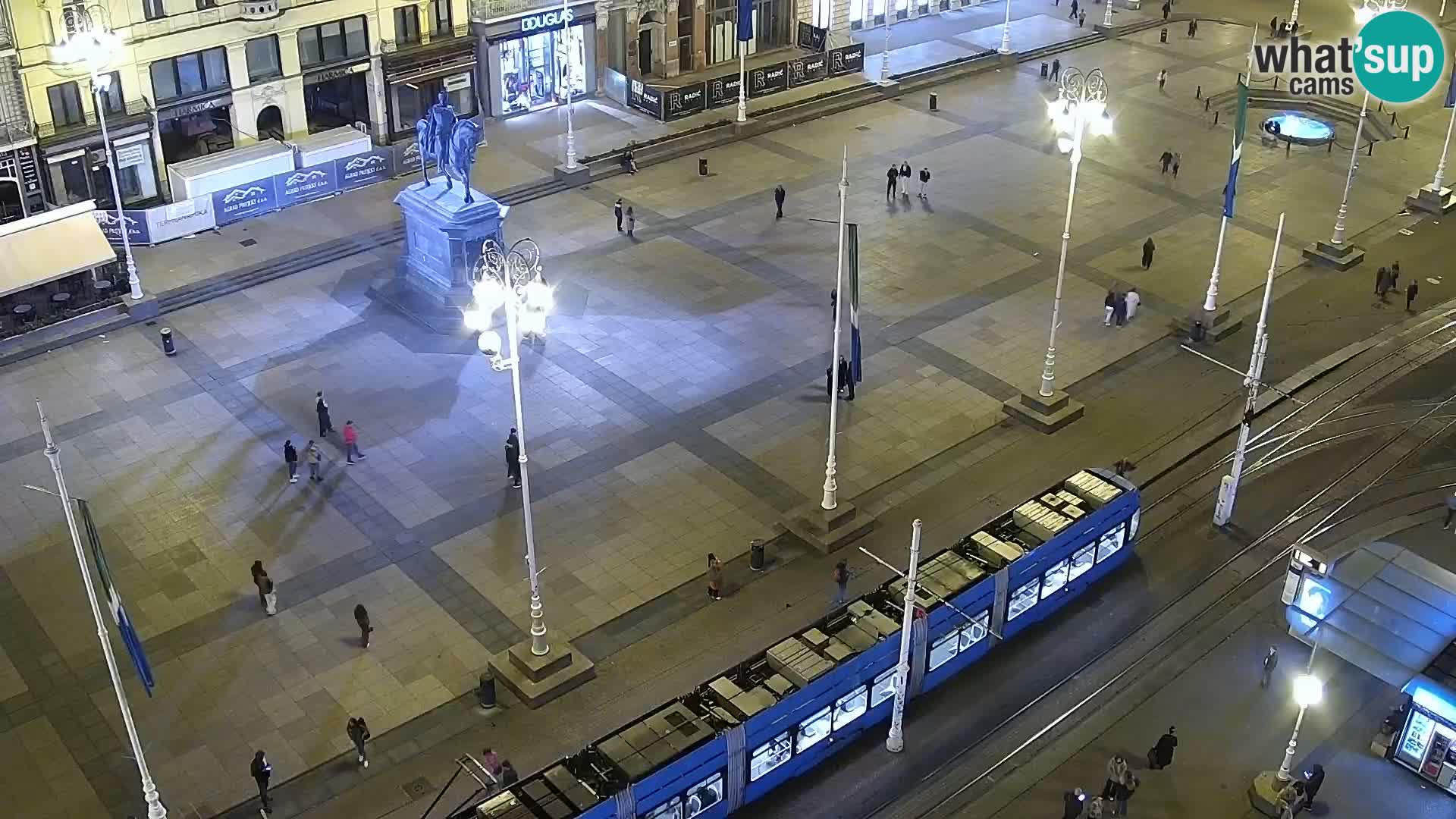 Ban Jelačić live cam Zagreb – Hotel Dubrovnik
