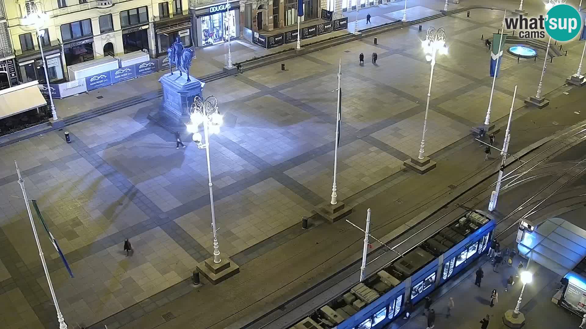 Plaza Ban Jelačić camera en vivo Zagreb – Hotel Dubrovnik