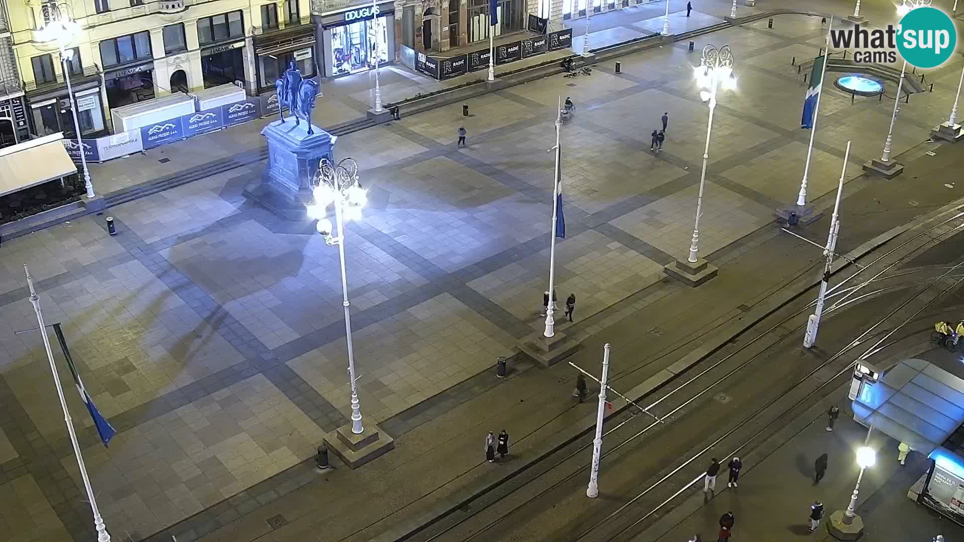 Piazza Ban Jelačić livecam Zagreb – Hotel Dubrovnik