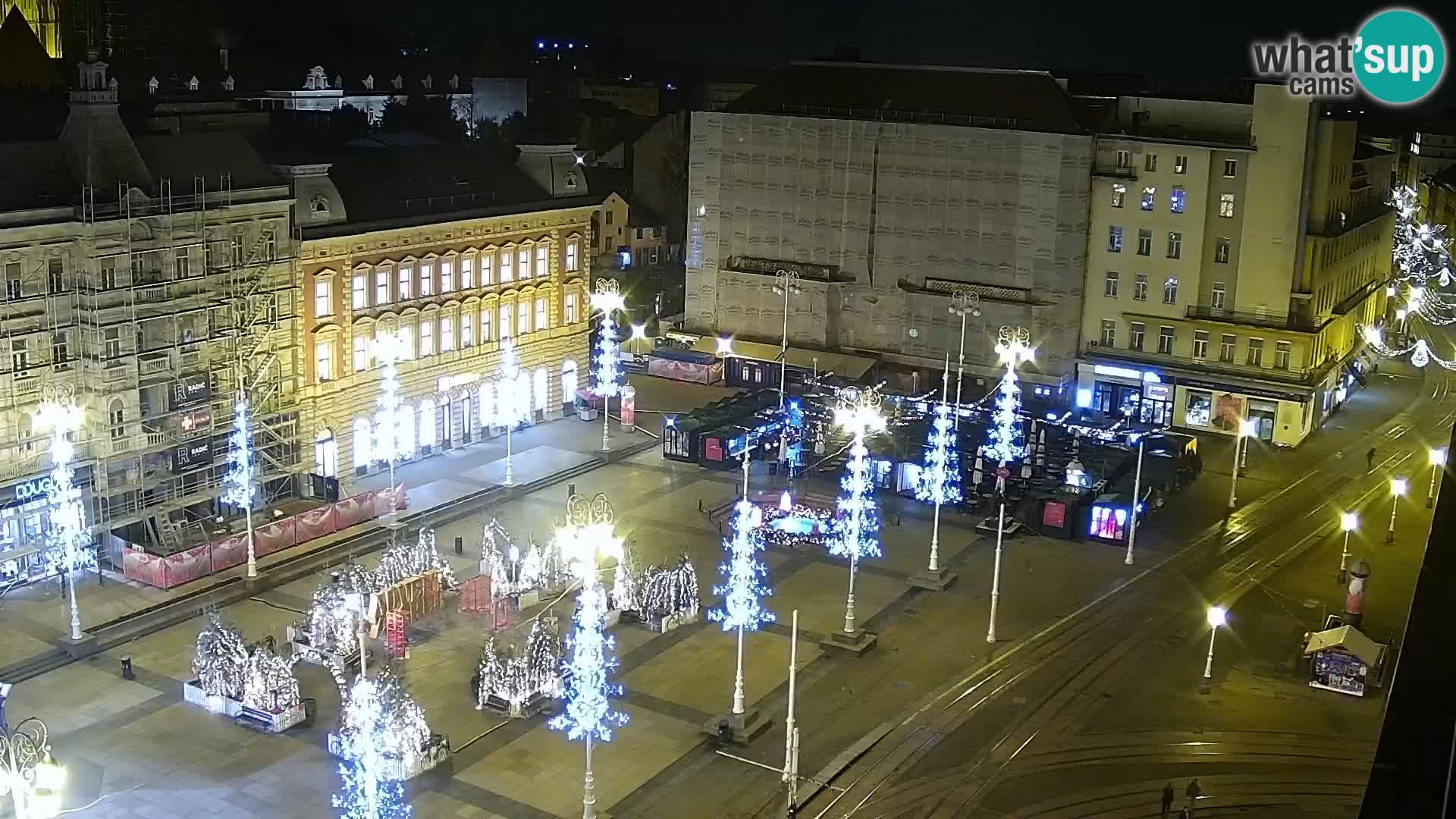 Ban Jelačić Platz  Live webcam Zagreb – Hotel Dubrovnik
