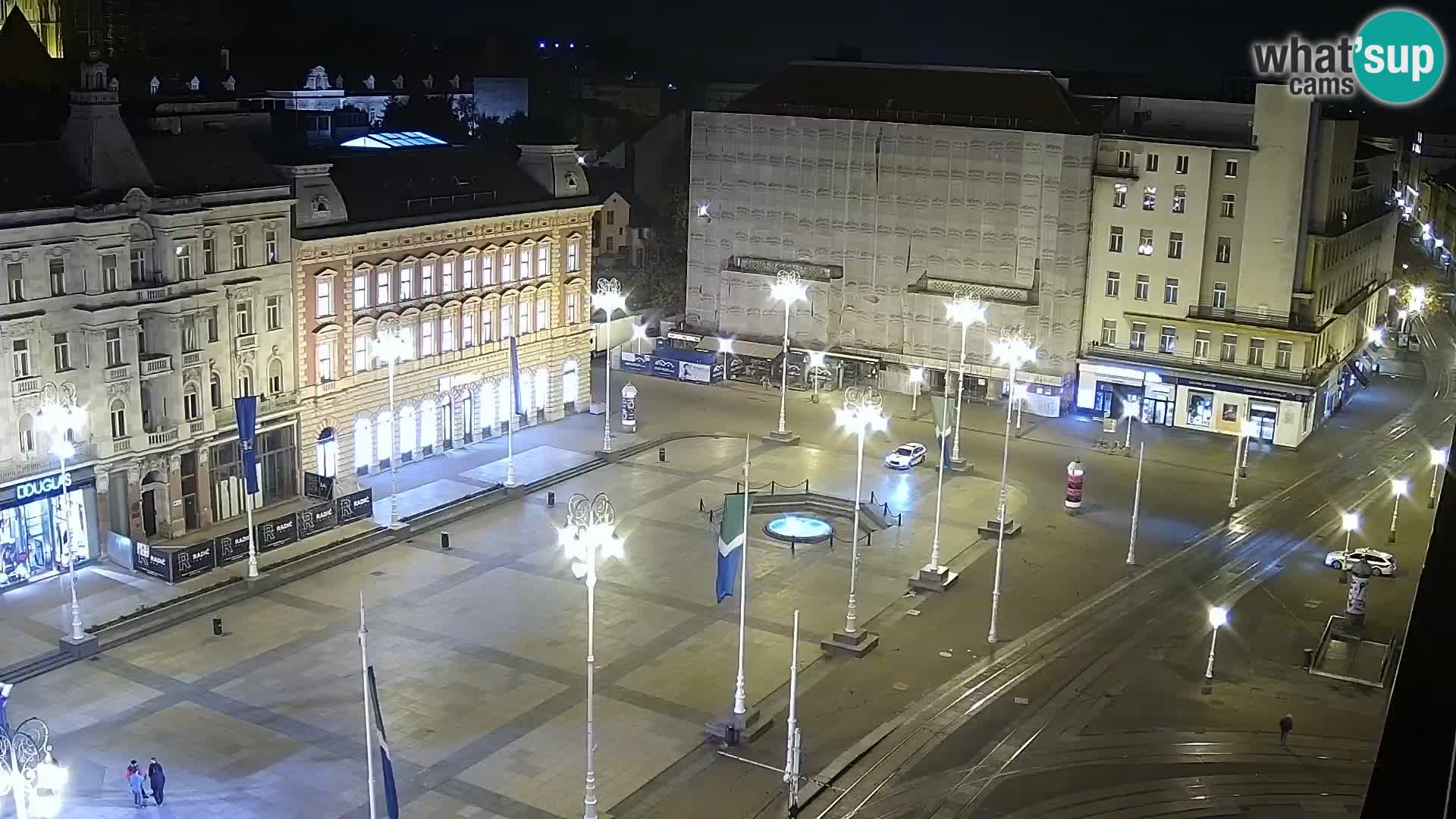 Piazza Ban Jelačić livecam Zagreb – Hotel Dubrovnik