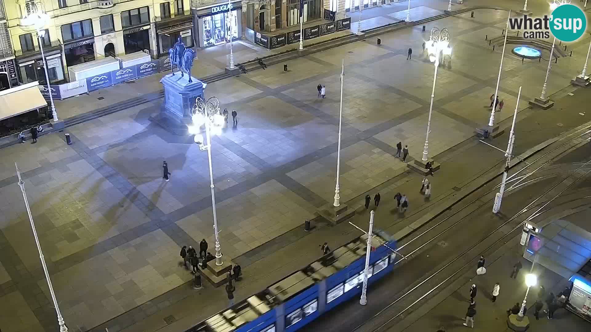 Plaza Ban Jelačić camera en vivo Zagreb – Hotel Dubrovnik