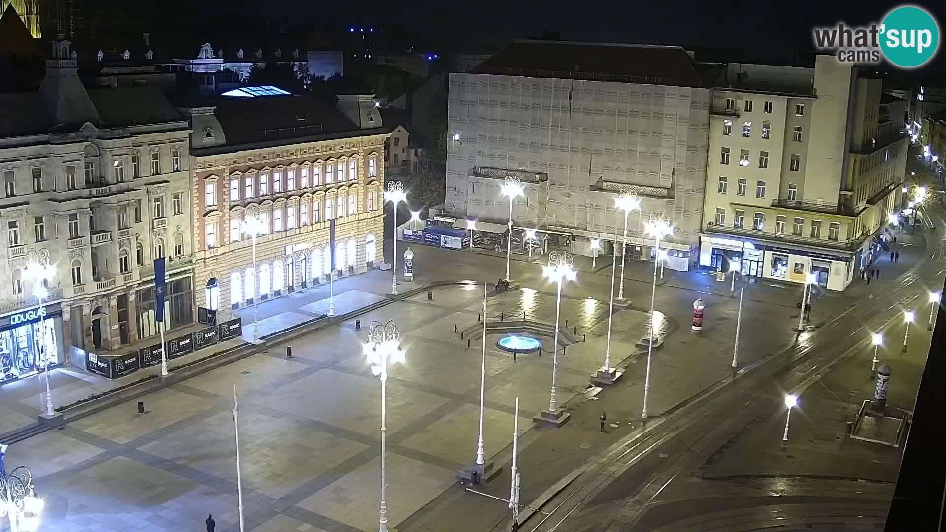 Ban Jelačić live cam Zagreb – Hotel Dubrovnik