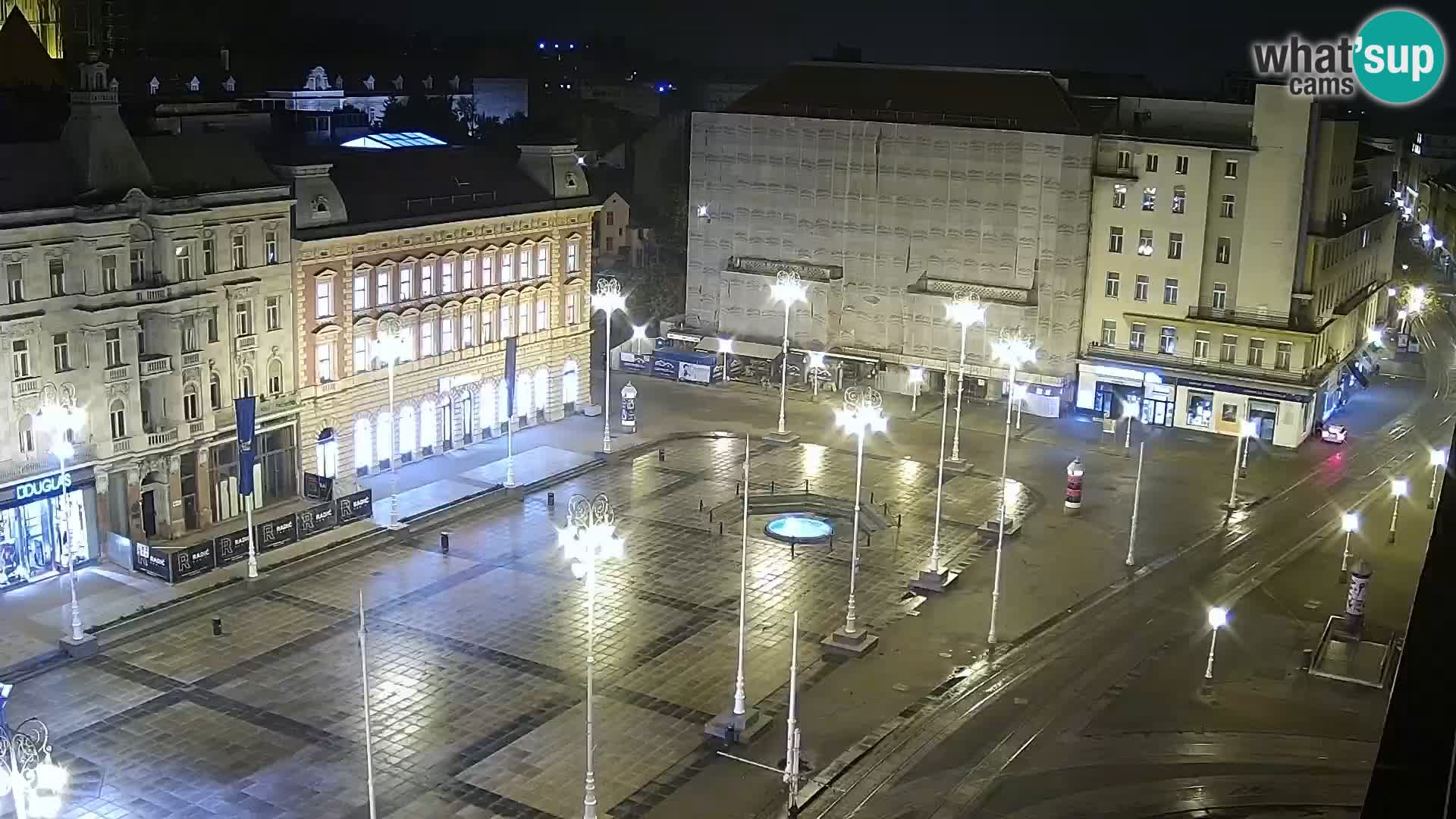 Ban Jelačić live cam Zagreb – Hotel Dubrovnik