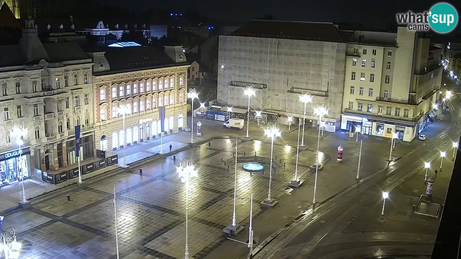 Piazza Ban Jelačić livecam Zagreb – Hotel Dubrovnik