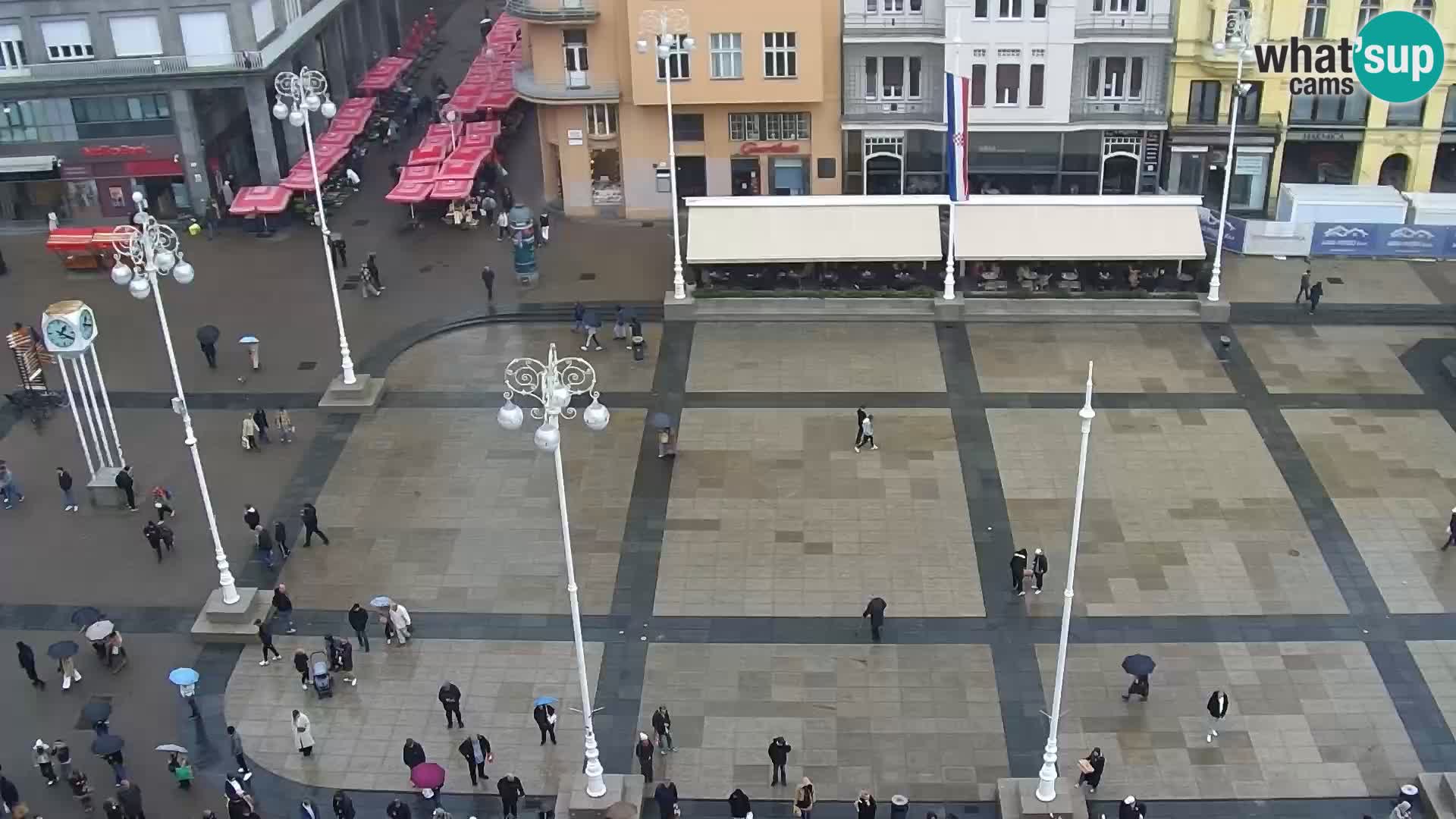 Ban Jelačić Platz Live webcam Zagreb – Hotel Dubrovnik