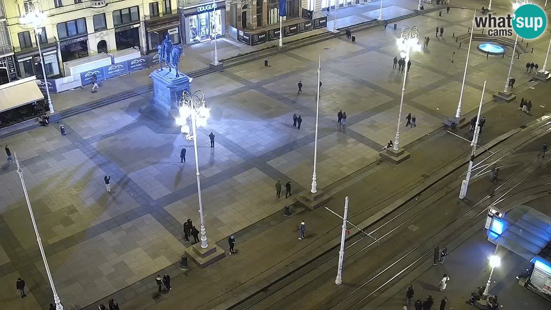 Piazza Ban Jelačić livecam Zagreb – Hotel Dubrovnik