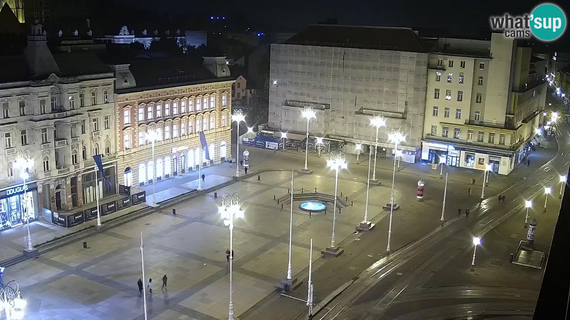 Ban Jelačić live cam Zagreb – Hotel Dubrovnik