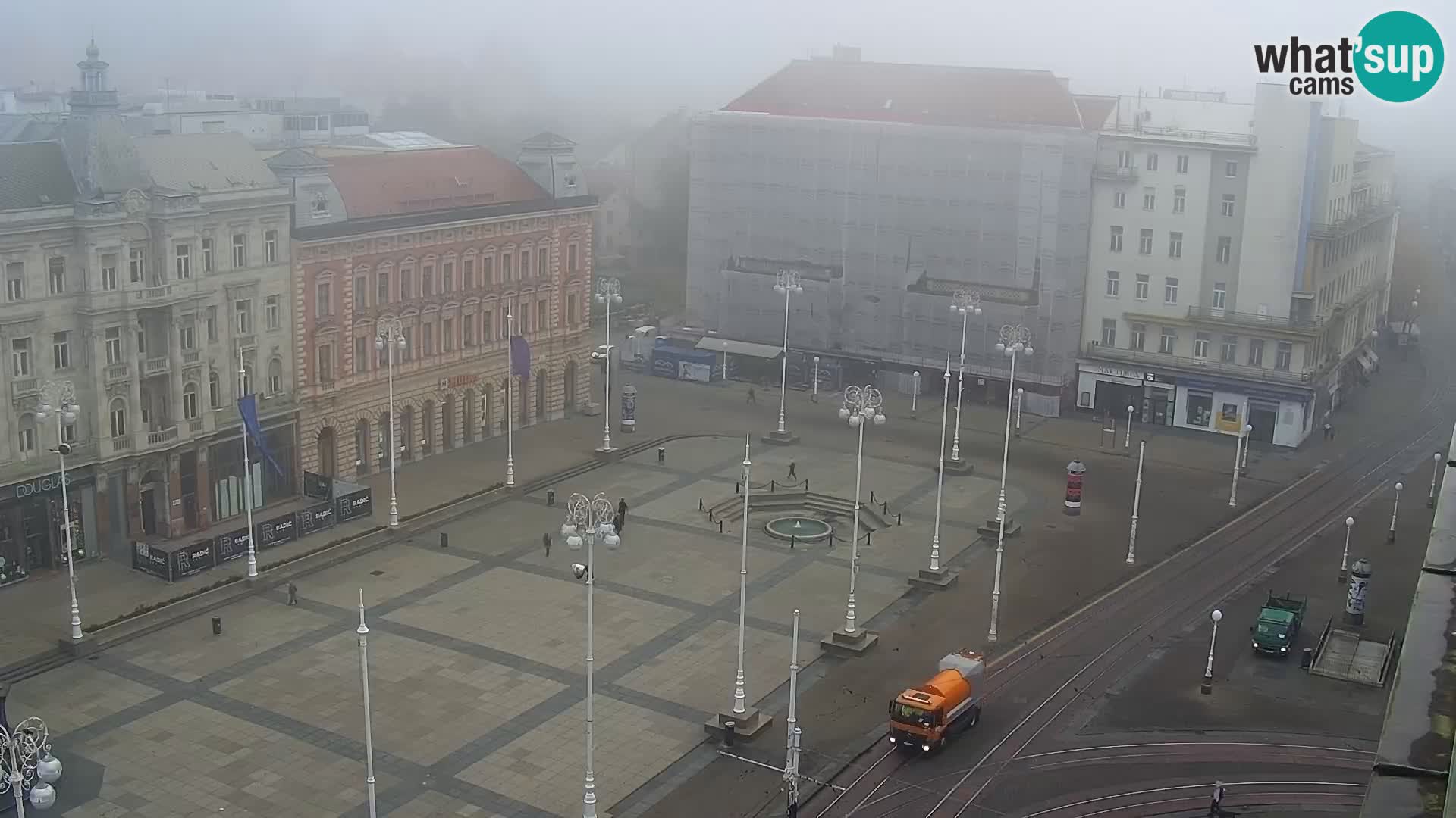 Plaza Ban Jelačić camera en vivo Zagreb – Hotel Dubrovnik