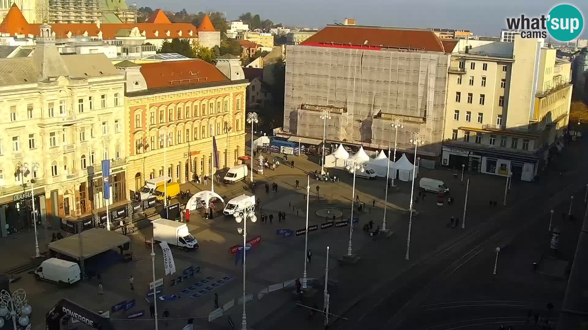 Plaza Ban Jelačić camera en vivo Zagreb – Hotel Dubrovnik