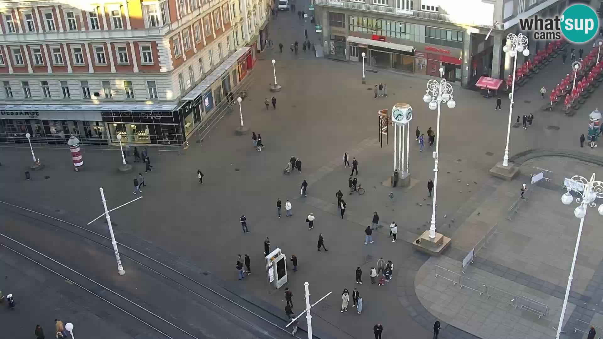 Ban Jelačić Platz Live webcam Zagreb – Hotel Dubrovnik