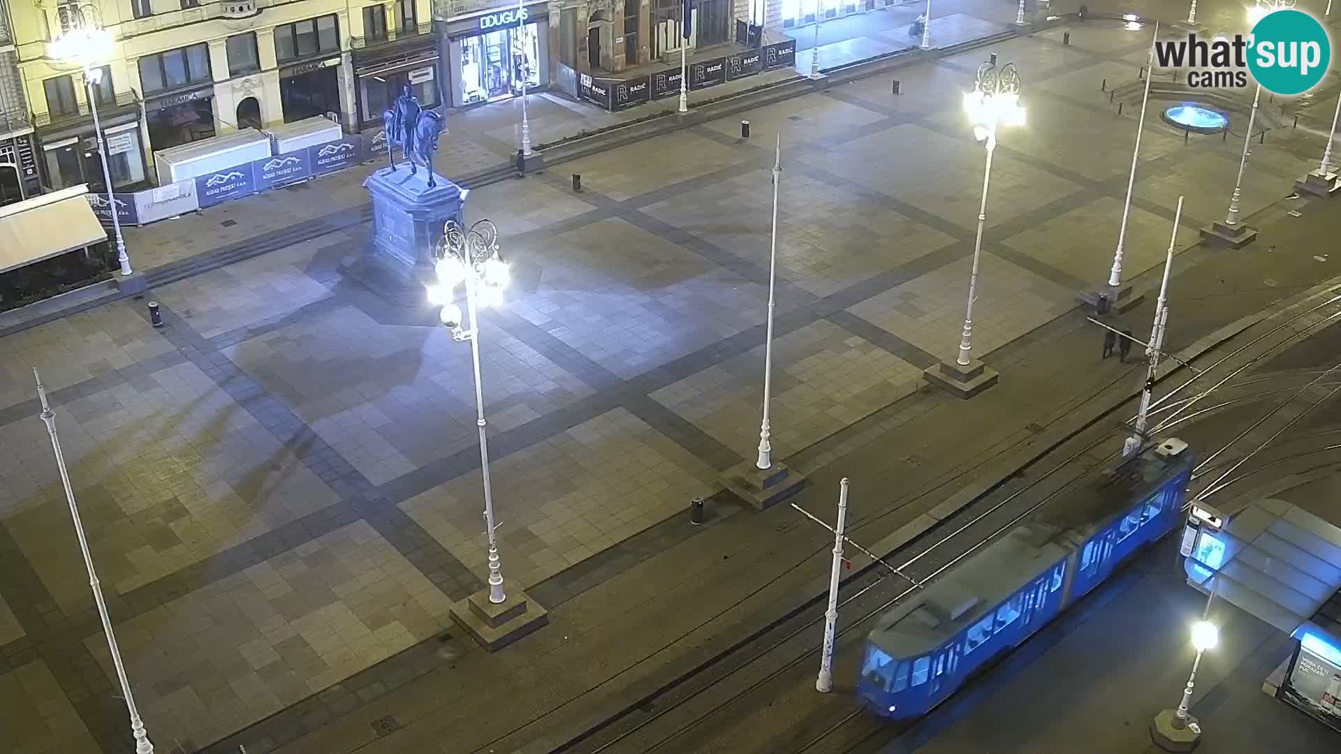 Plaza Ban Jelačić camera en vivo Zagreb – Hotel Dubrovnik