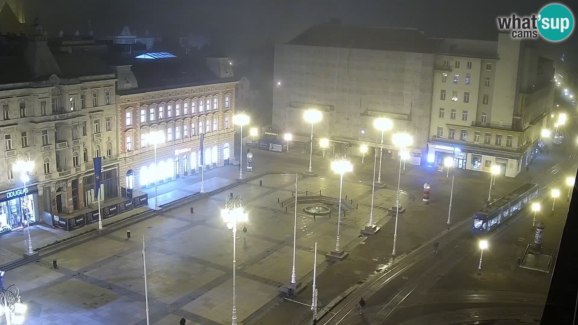 Ban Jelačić Platz  Live webcam Zagreb – Hotel Dubrovnik