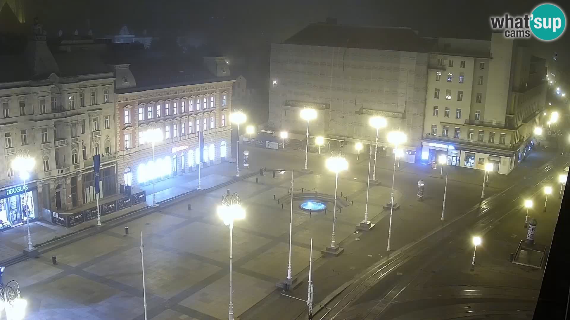 LIVE Webcam Zagreb Hotel Dubrovnik | Ban Jelačić square