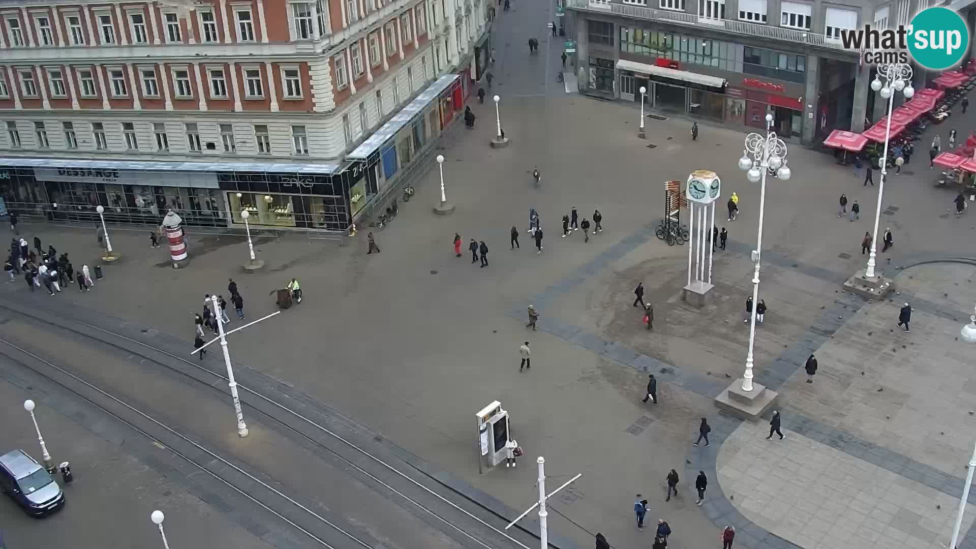 Ban Jelačić live cam Zagreb – Hotel Dubrovnik