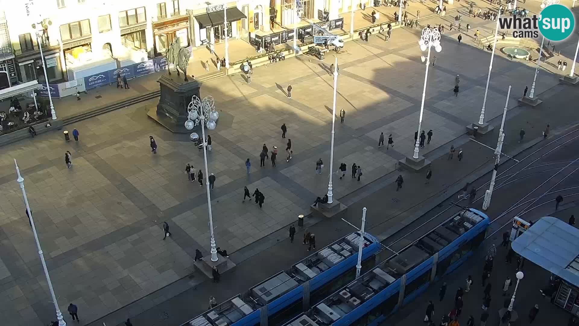 Plaza Ban Jelačić camera en vivo Zagreb – Hotel Dubrovnik