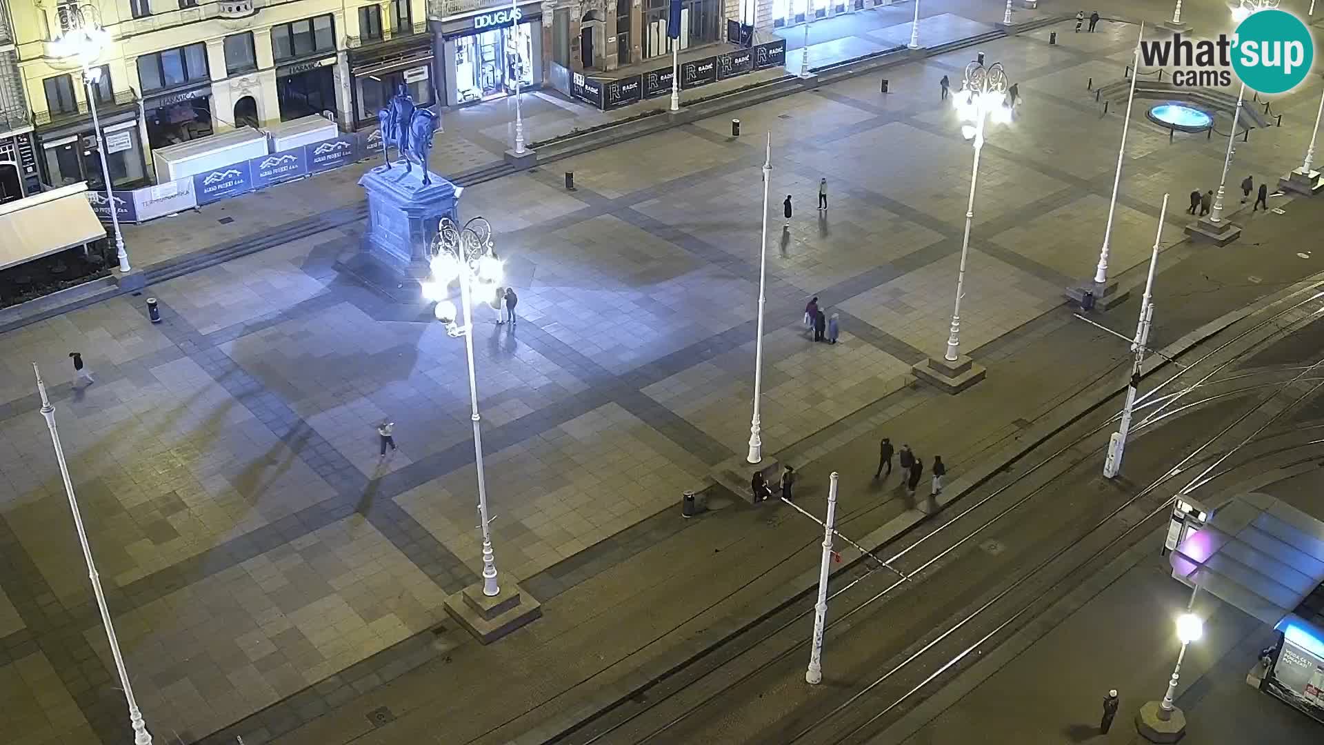 LIVE Webcam Zagreb Hotel Dubrovnik | Ban Jelačić square