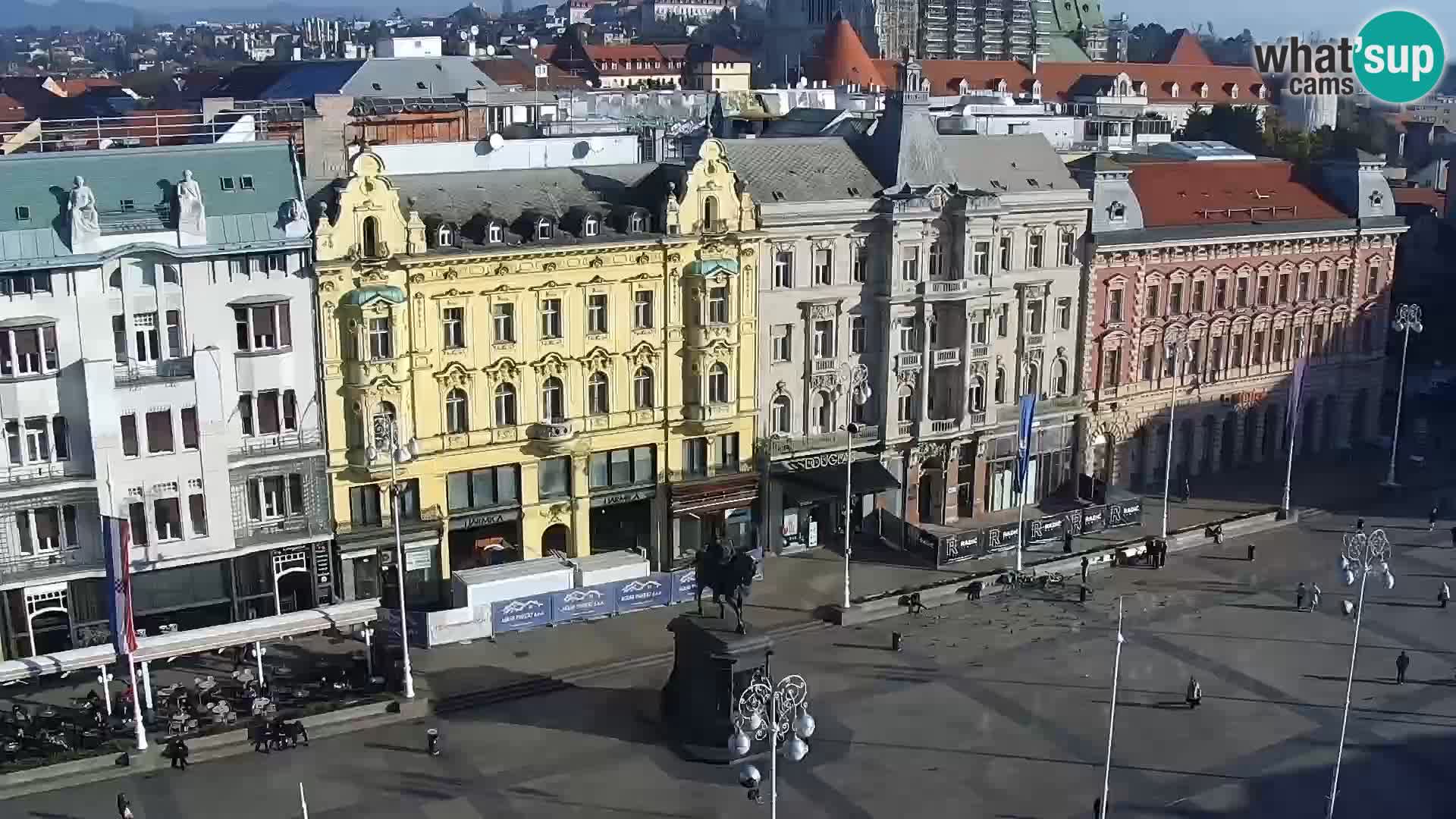Ban Jelačić Platz Live webcam Zagreb – Hotel Dubrovnik