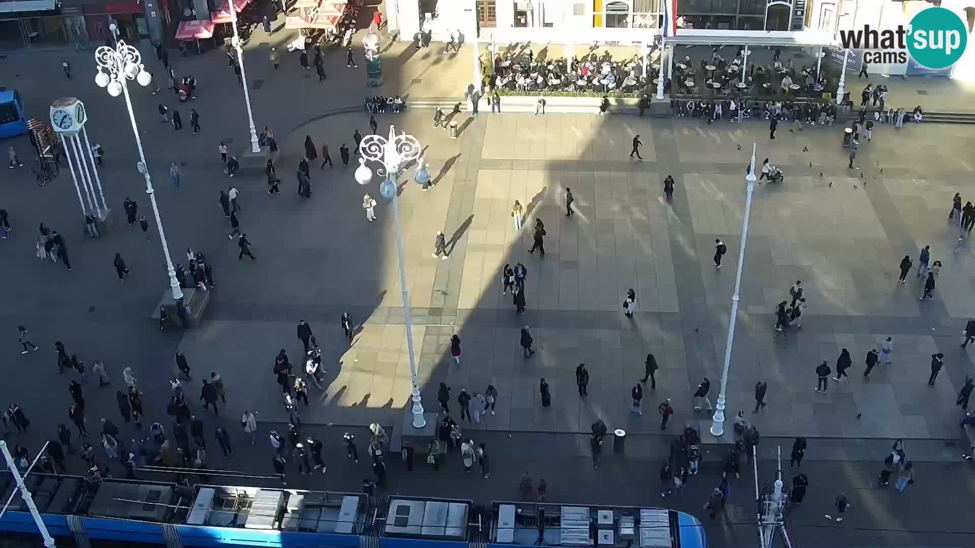 LIVE Webcam Zagreb Hotel Dubrovnik | Ban Jelačić square