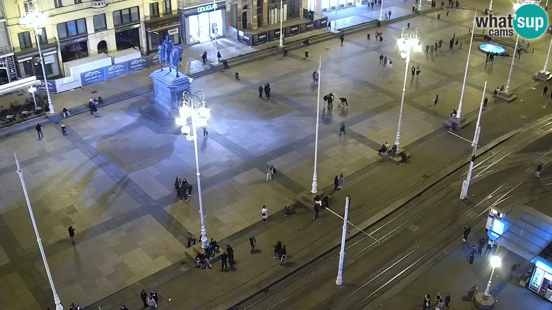 LIVE Webcam Zagreb Hotel Dubrovnik | Ban Jelačić square