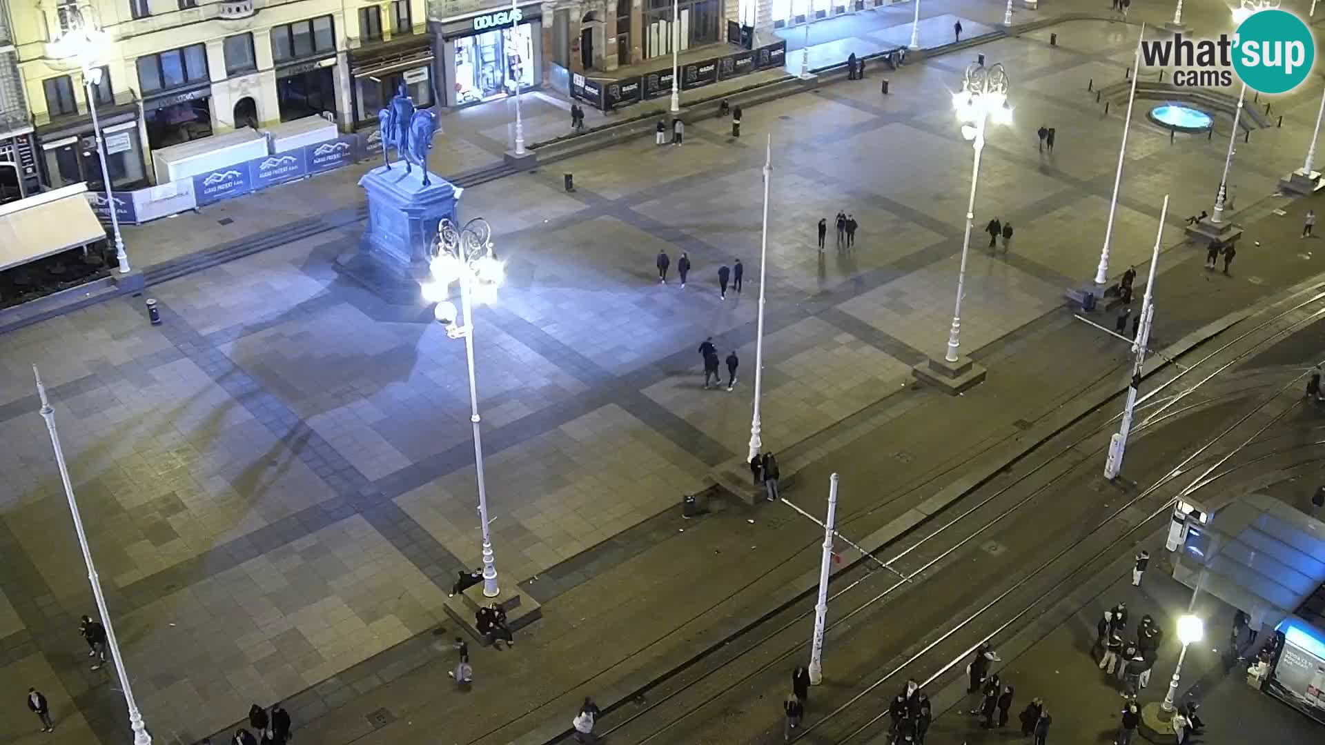 Piazza Ban Jelačić livecam Zagreb – Hotel Dubrovnik