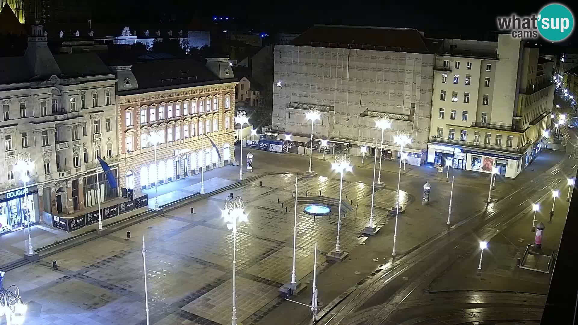 Ban Jelačić Platz  Live webcam Zagreb – Hotel Dubrovnik