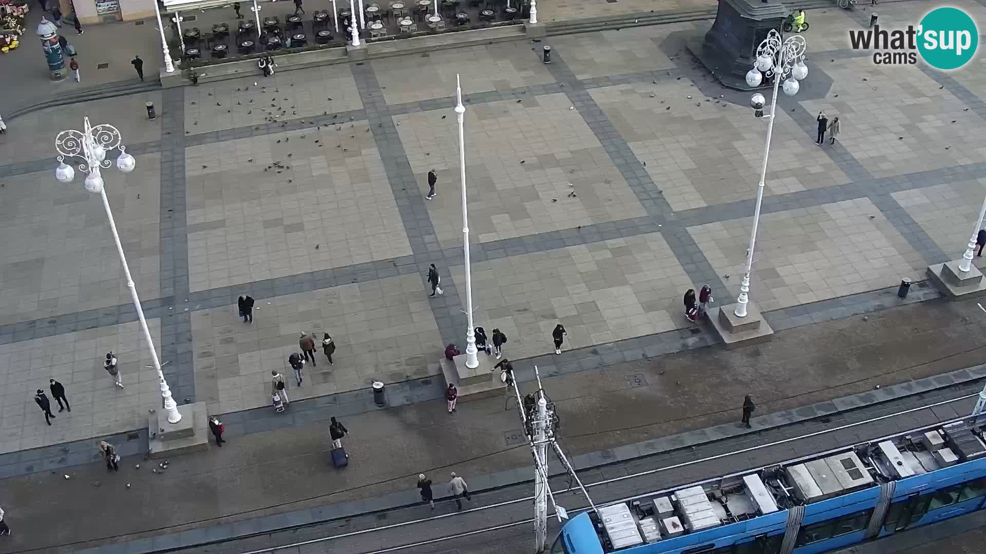 Piazza Ban Jelačić livecam Zagreb – Hotel Dubrovnik
