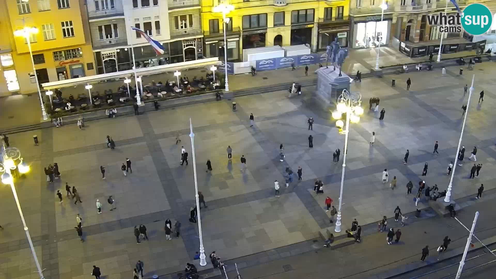LIVE Webcam Zagreb Hotel Dubrovnik | Ban Jelačić square