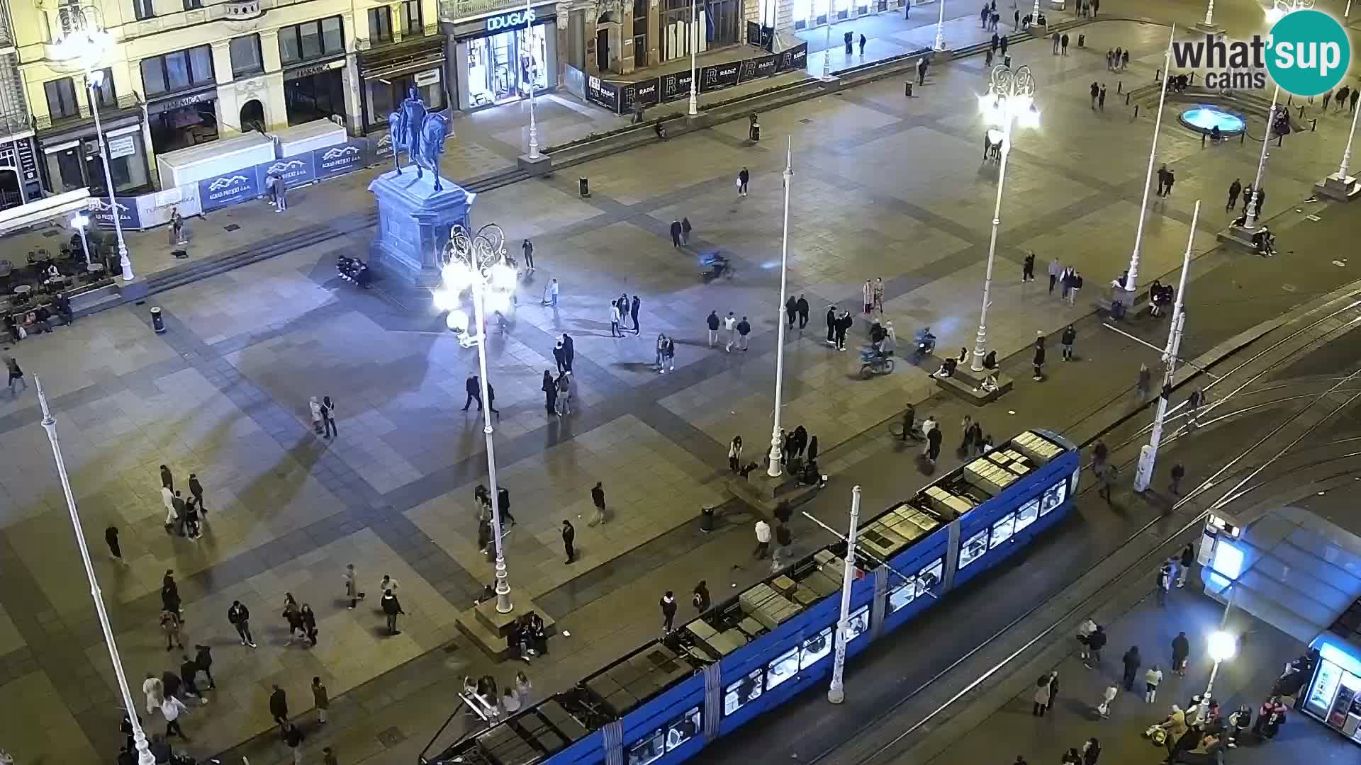 LIVE Webcam Zagreb Hotel Dubrovnik | Ban Jelačić square