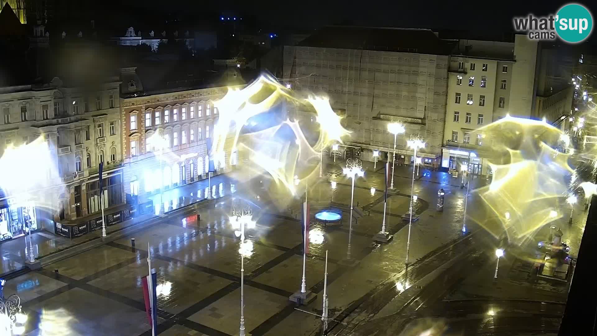 Piazza Ban Jelačić livecam Zagreb – Hotel Dubrovnik
