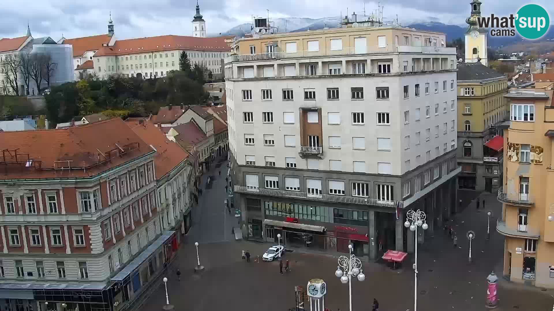 Piazza Ban Jelačić livecam Zagreb – Hotel Dubrovnik
