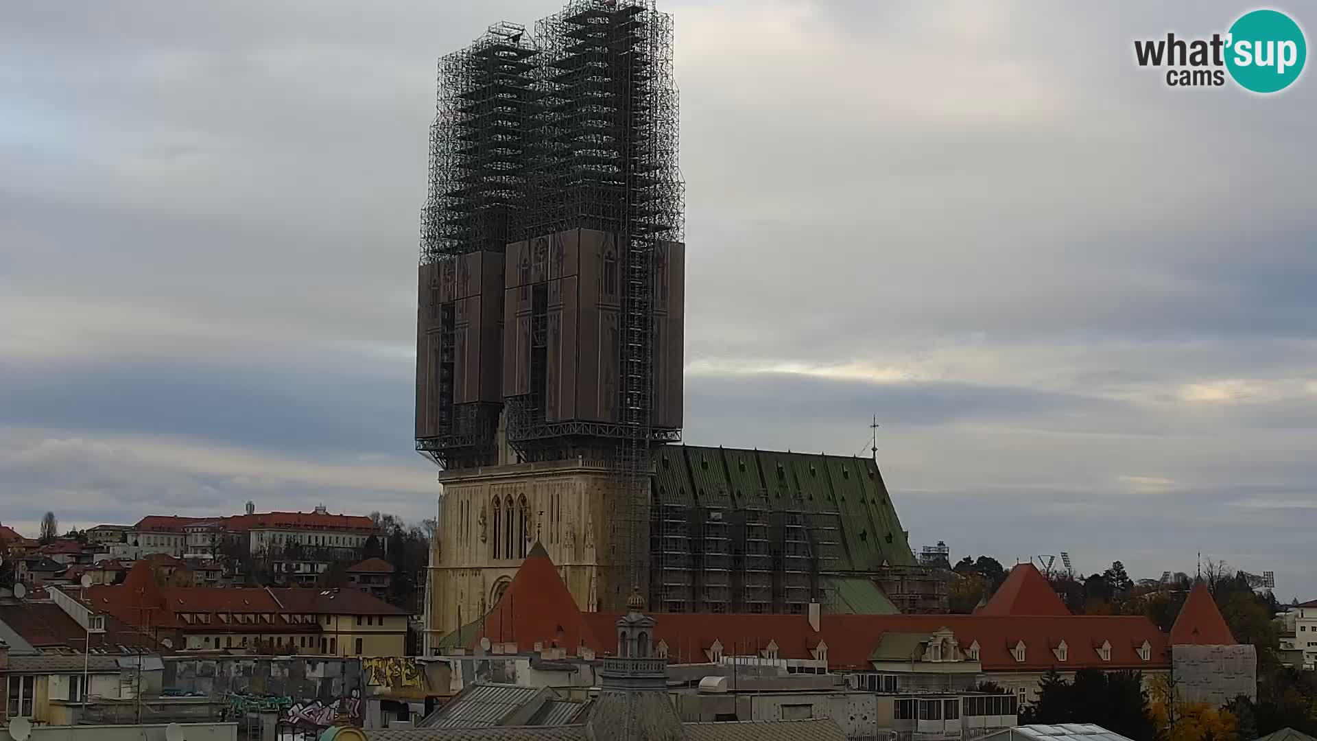 Trg Bana Jelačića v živo Zagreb – Hotel Dubrovnik