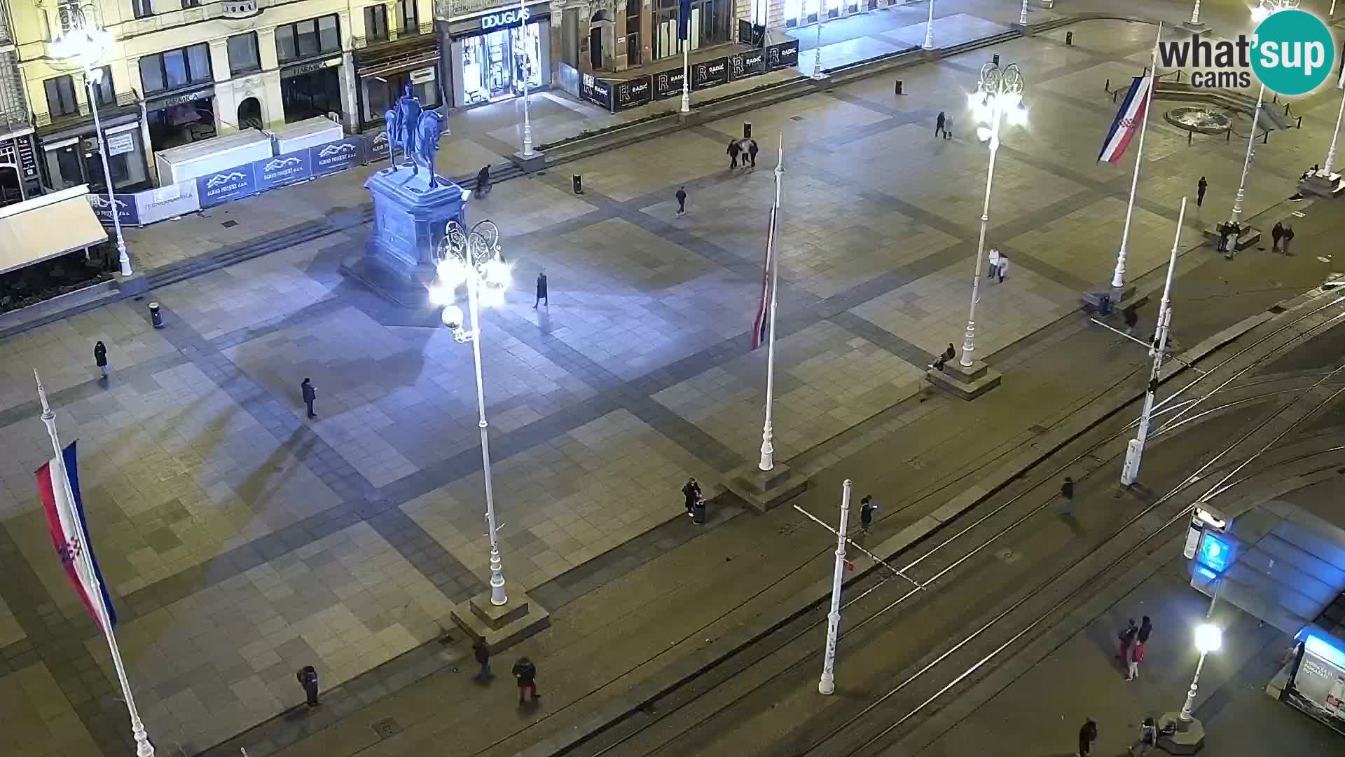 Ban Jelačić live cam Zagreb – Hotel Dubrovnik