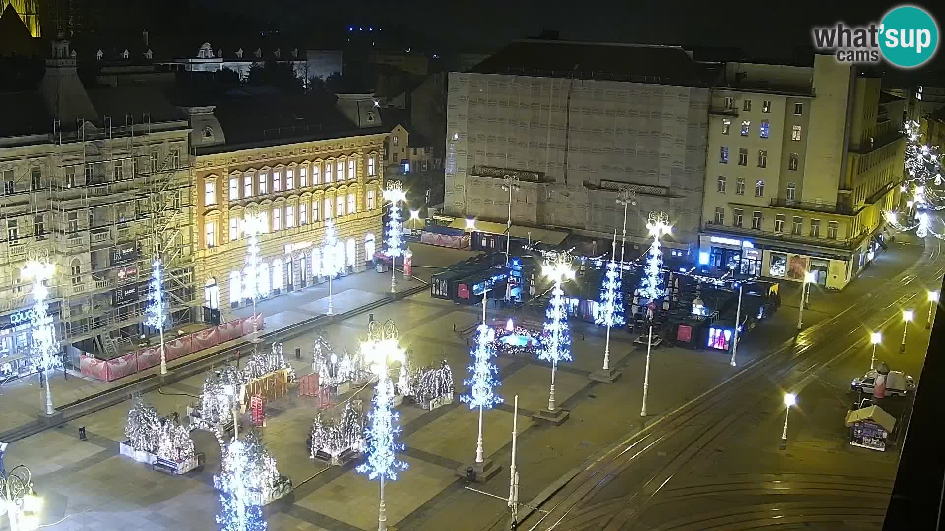 Ban Jelačić Platz  Live webcam Zagreb – Hotel Dubrovnik