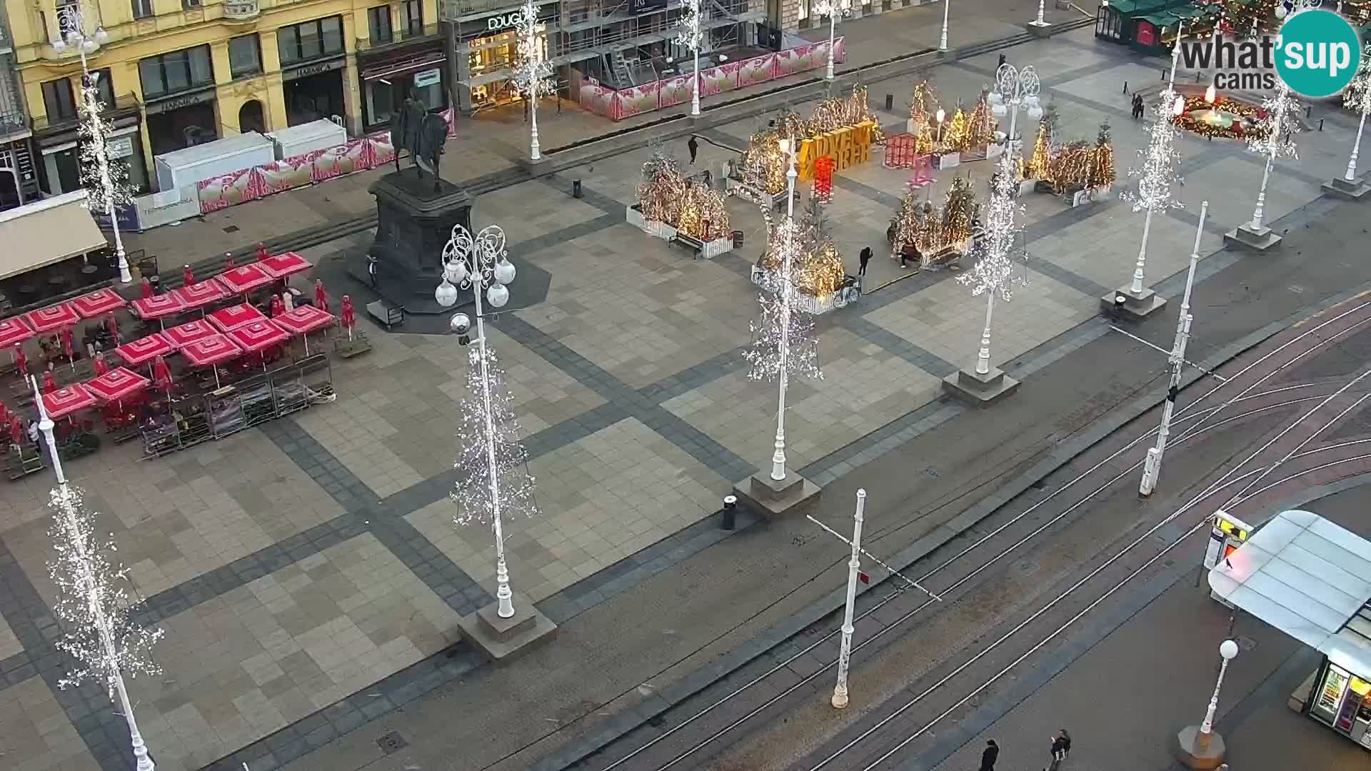 Ban Jelačić Platz  Live webcam Zagreb – Hotel Dubrovnik