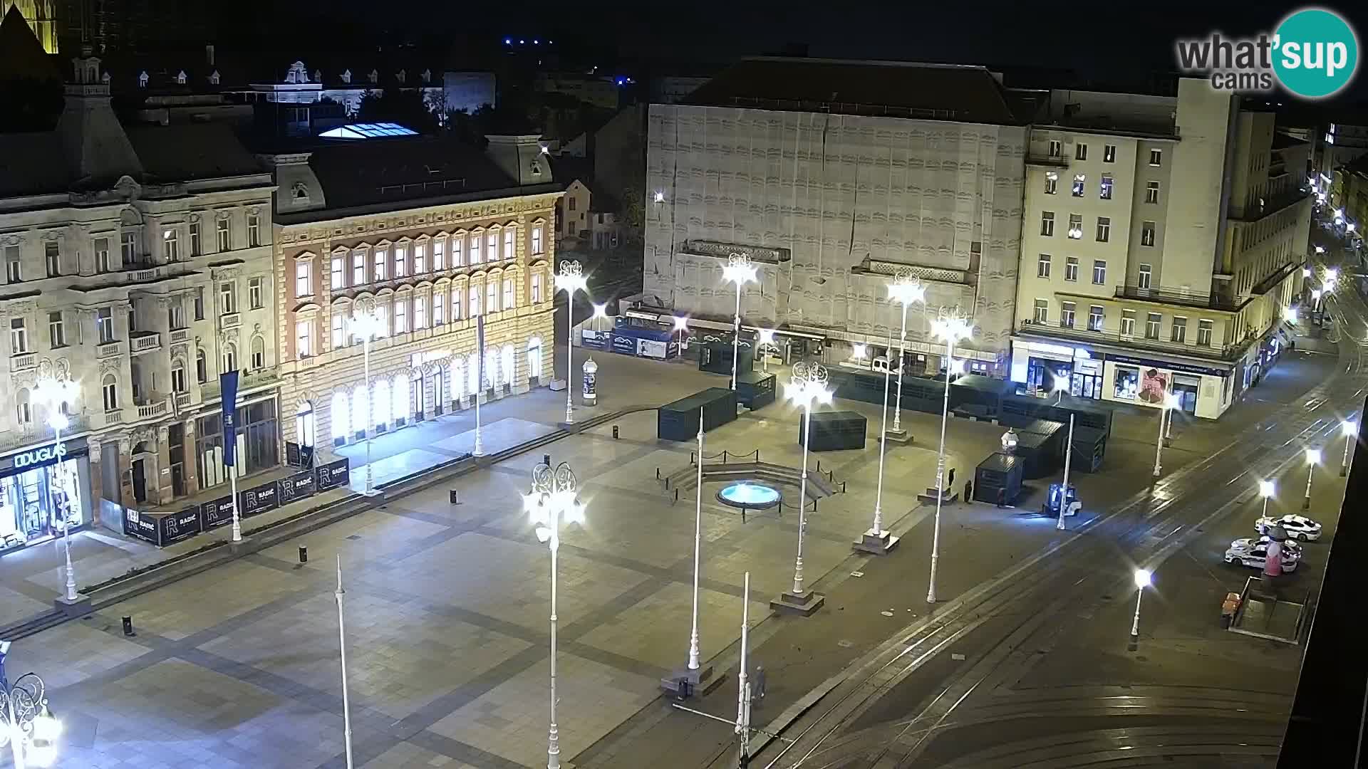 Ban Jelačić Platz  Live webcam Zagreb – Hotel Dubrovnik