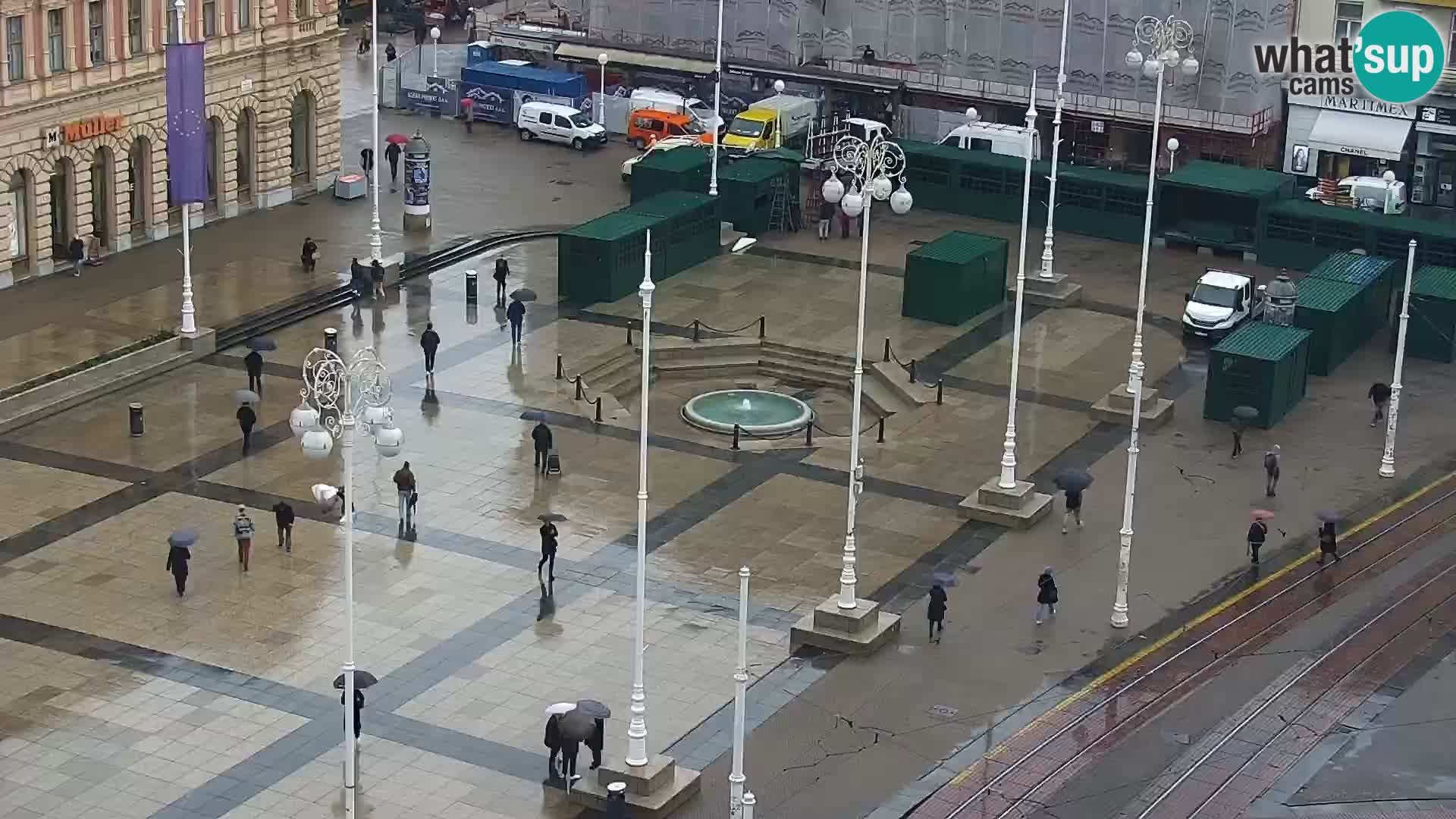 Ban Jelačić live cam Zagreb – Hotel Dubrovnik