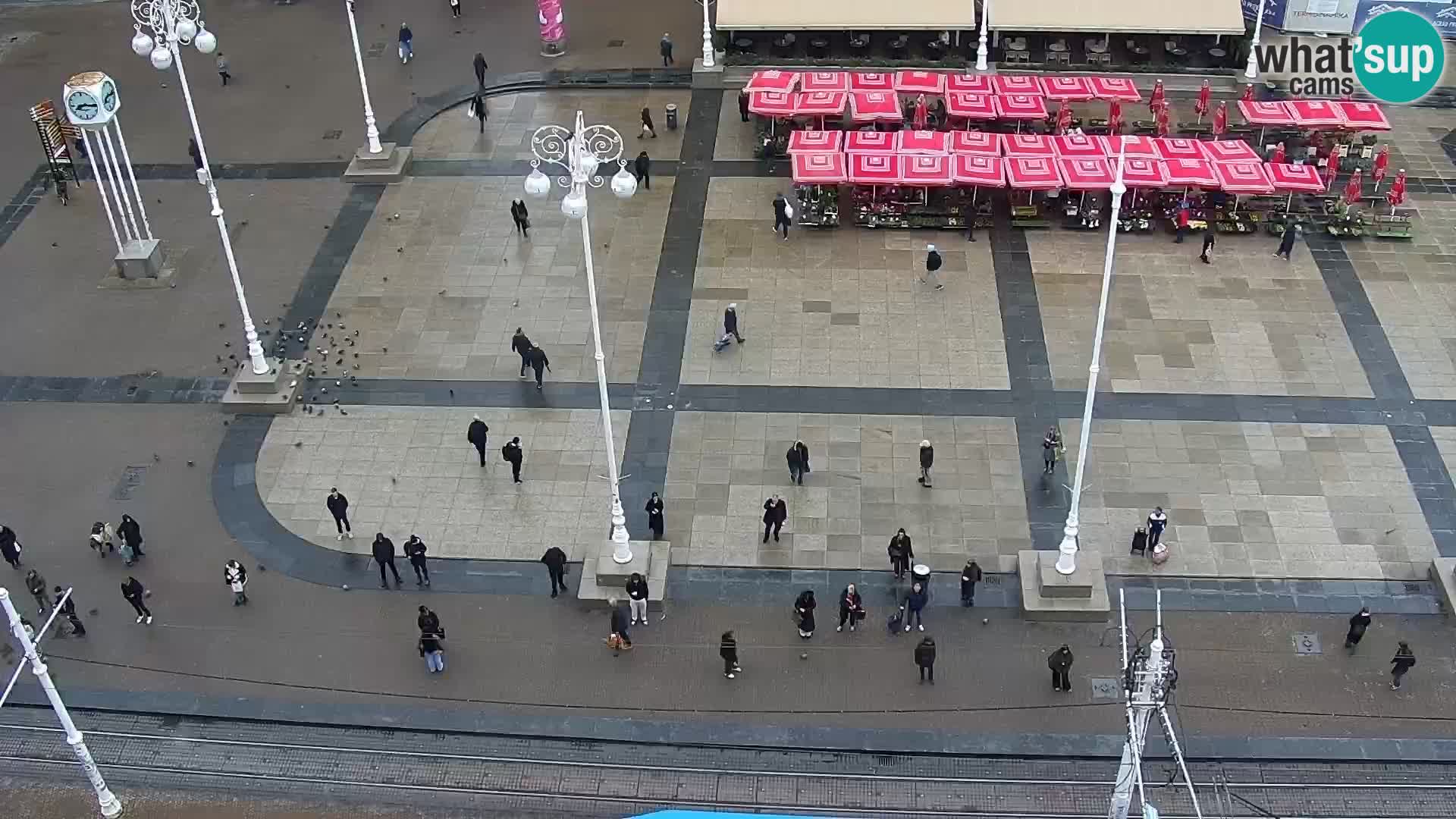 Ban Jelačić Platz  Live webcam Zagreb – Hotel Dubrovnik