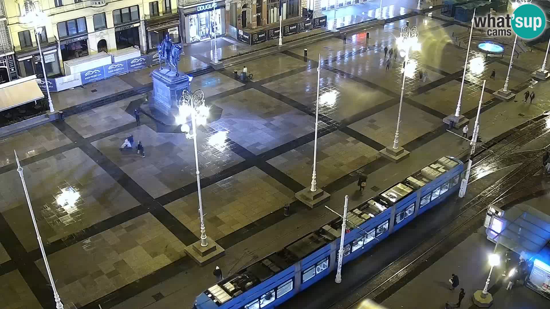LIVE Webcam Zagreb Hotel Dubrovnik | Ban Jelačić square