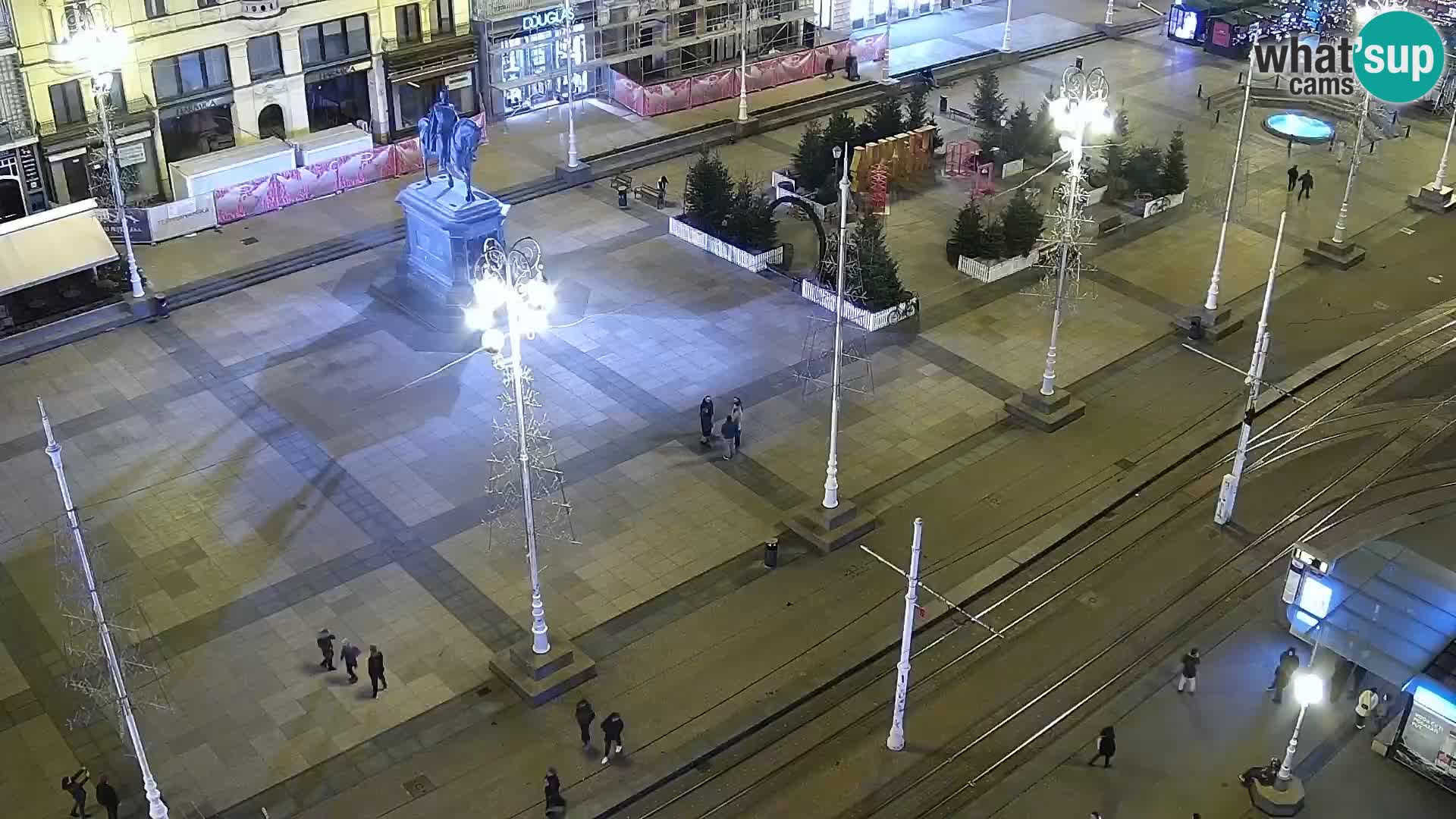 Trg Bana Jelačića web kamera Zagreb – Hotel Dubrovnik