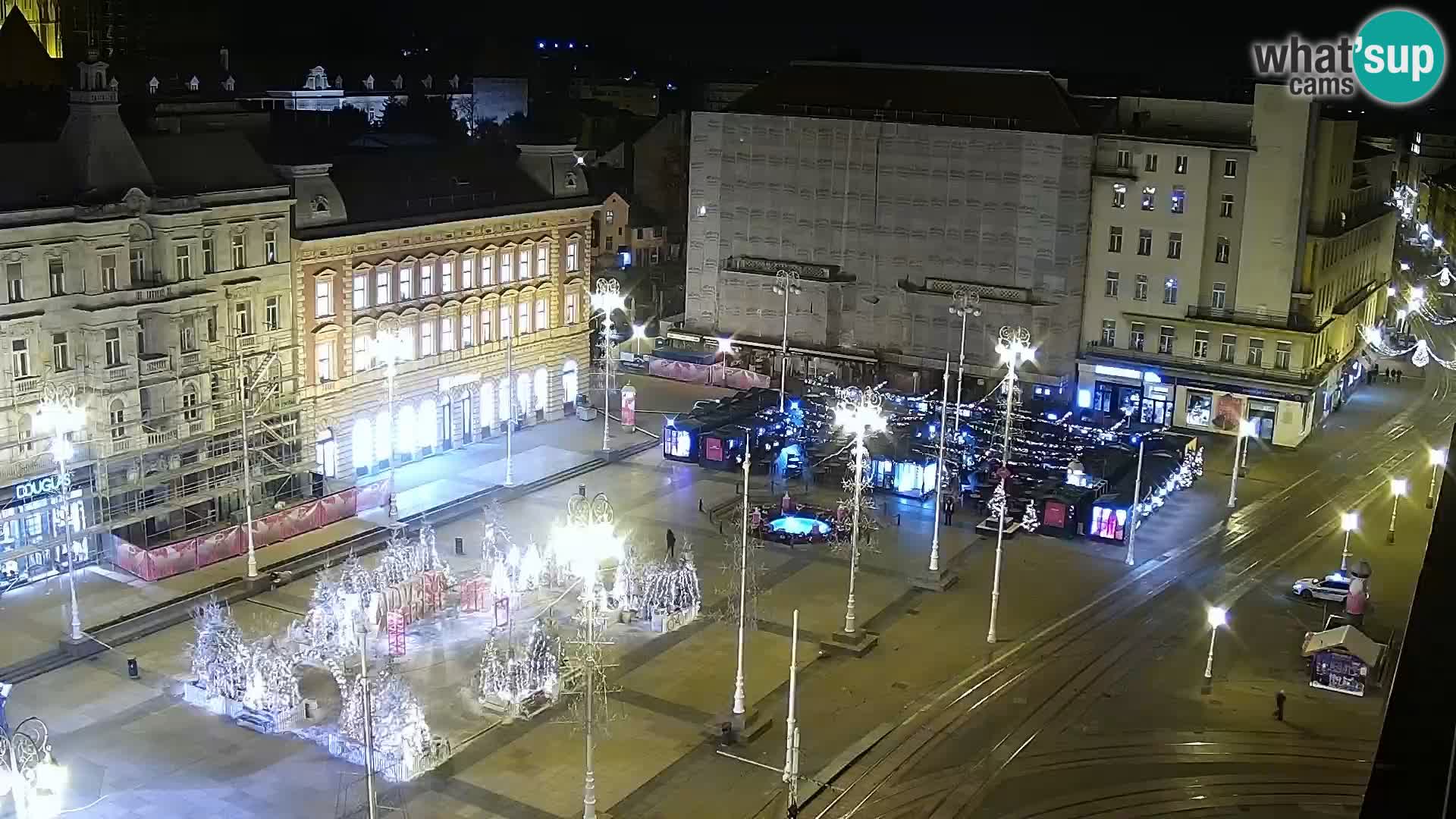 Ban Jelačić Platz  Live webcam Zagreb – Hotel Dubrovnik