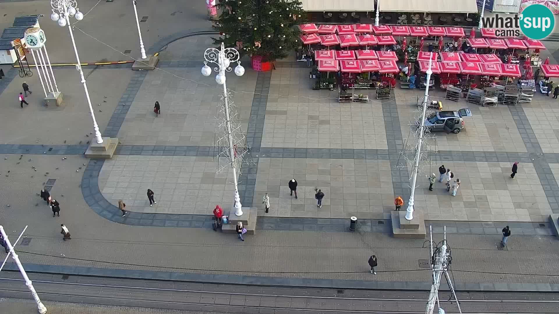 LIVE Webcam Zagreb Hotel Dubrovnik | Ban Jelačić square