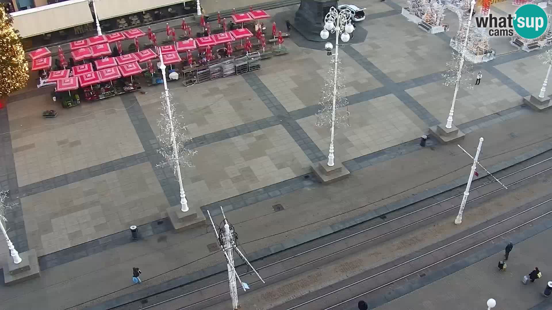 LIVE Webcam Zagreb Hotel Dubrovnik | Ban Jelačić square