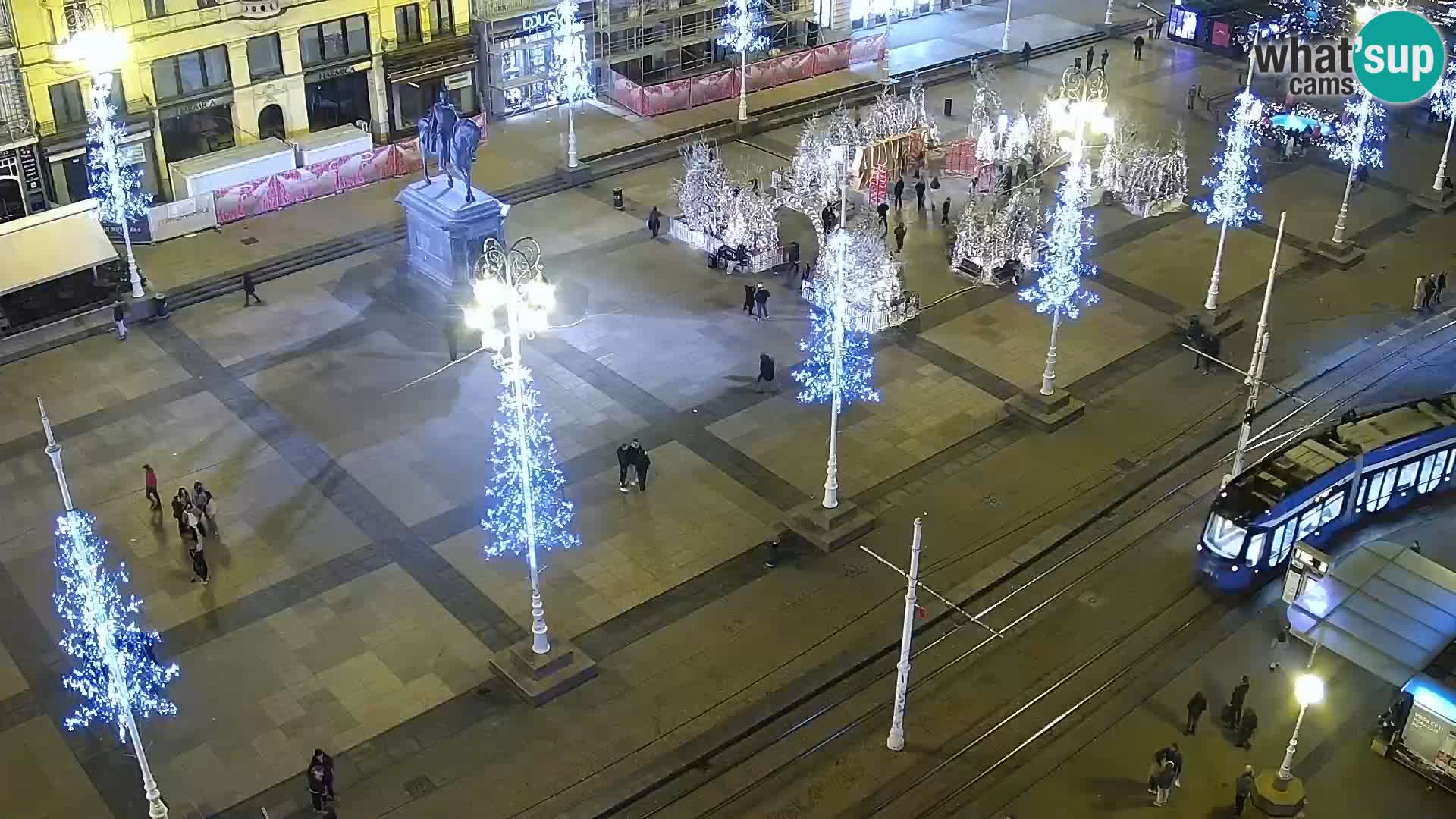 LIVE Webcam Zagreb Hotel Dubrovnik | Ban Jelačić square