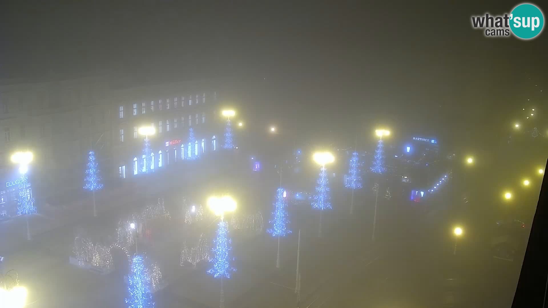 LIVE Webcam Zagreb Hotel Dubrovnik | Ban Jelačić square