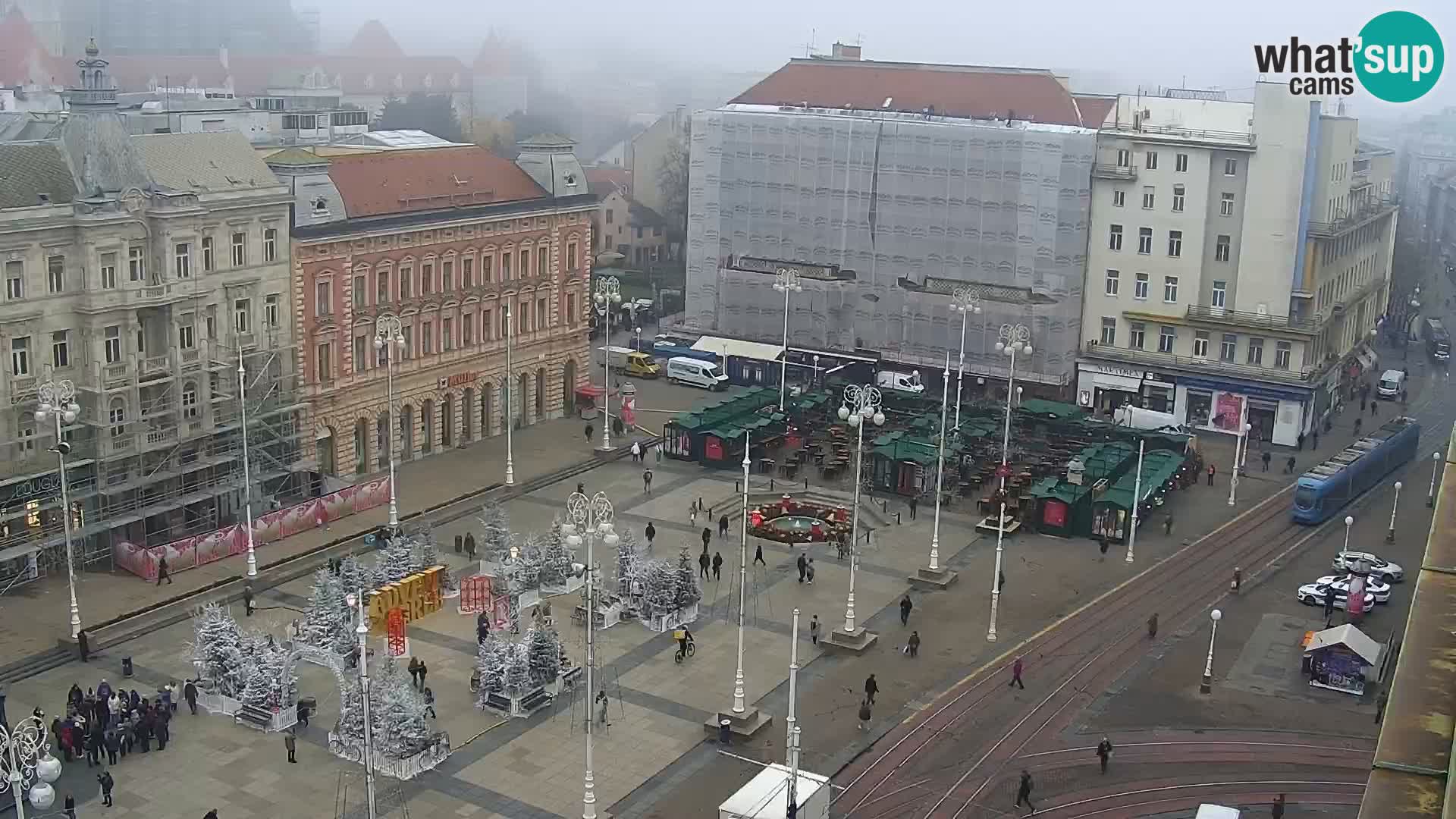 Ban Jelačić live cam Zagreb – Hotel Dubrovnik